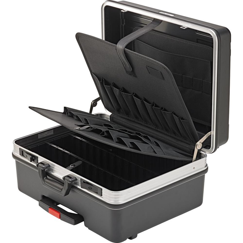 Werkzeugkoffer, mit Rollen Werkzeugtrolley 442x314x200mm ABS Tafel Taschen FORTIS