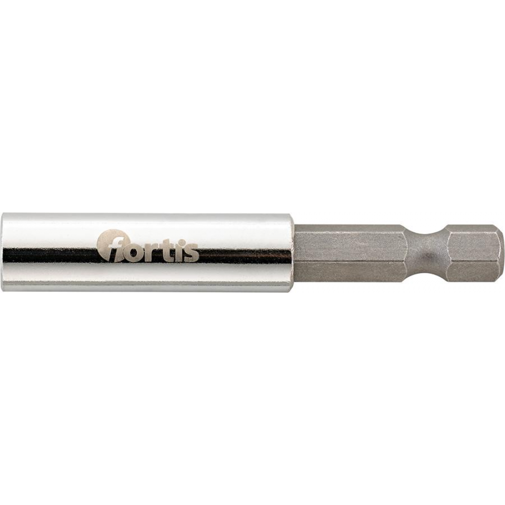 Bit-Halter, magnetisch Bithalter 1/4" für Bits Magnet + Sprengring 60mm FORTIS