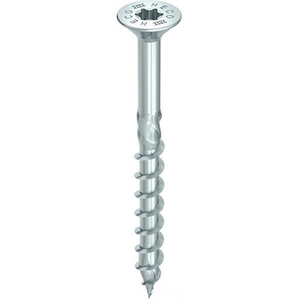 Senkkopf-Schraube 4,5x40 mm PZD verzinkt blau HECO-TOPIX®-plus