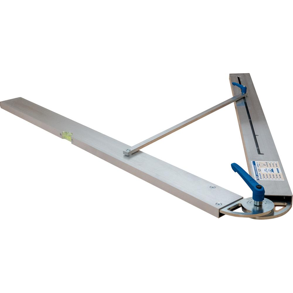 Bauwinkel, stufenlos einstellbarer Winkel 150 cm zusammenklappbar 120 °