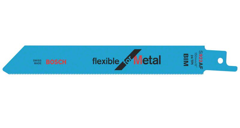 Bosch Säbelsägeblatt S 922 AF, Flexible for Metal, 2er-Pack