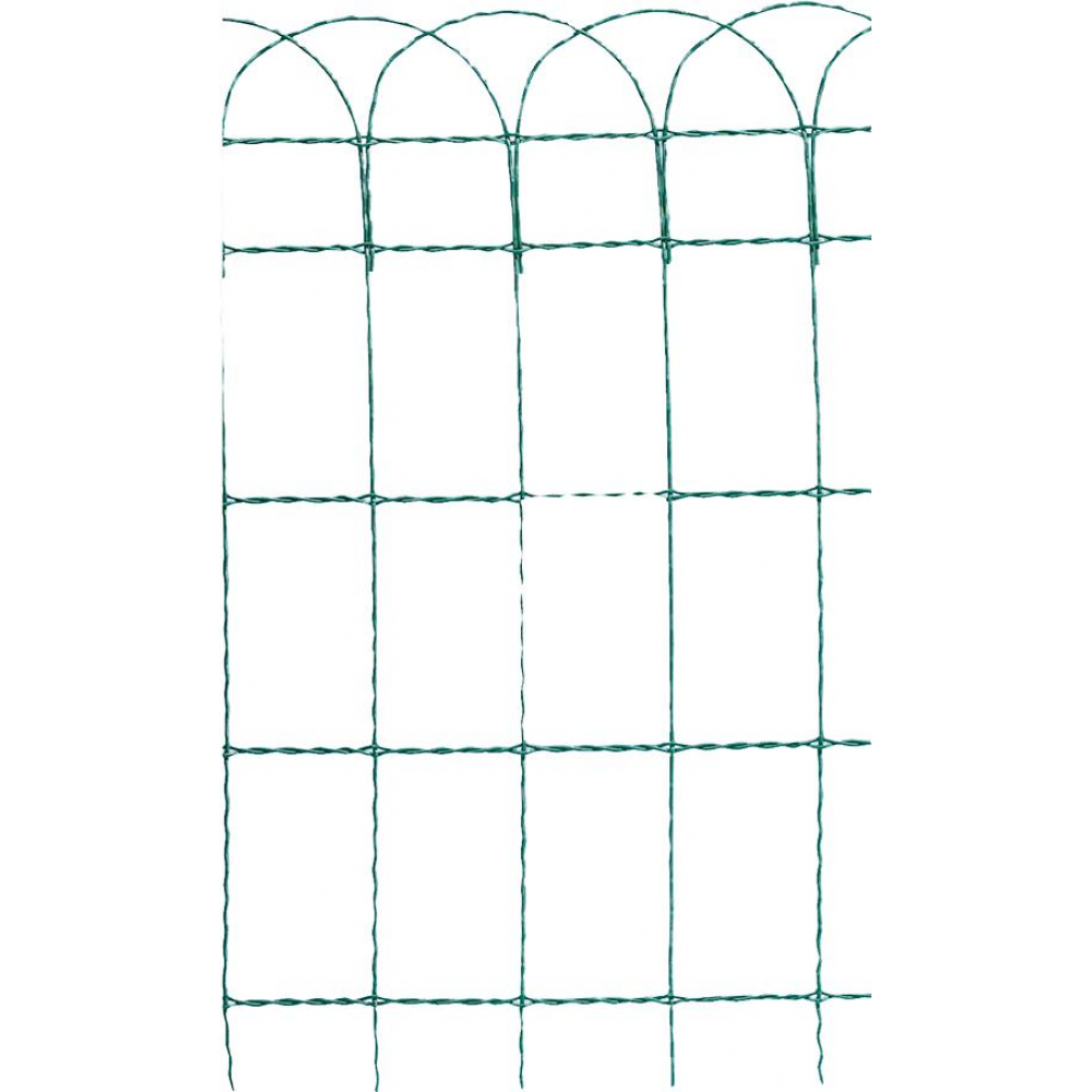 Zierzaun 40cm Ziergeflecht grün 25m