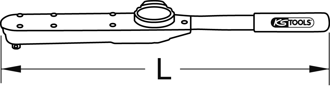 KSTOOLS 3/8" Prüf-Drehmomentschlüssel, 3,6-18Nm
