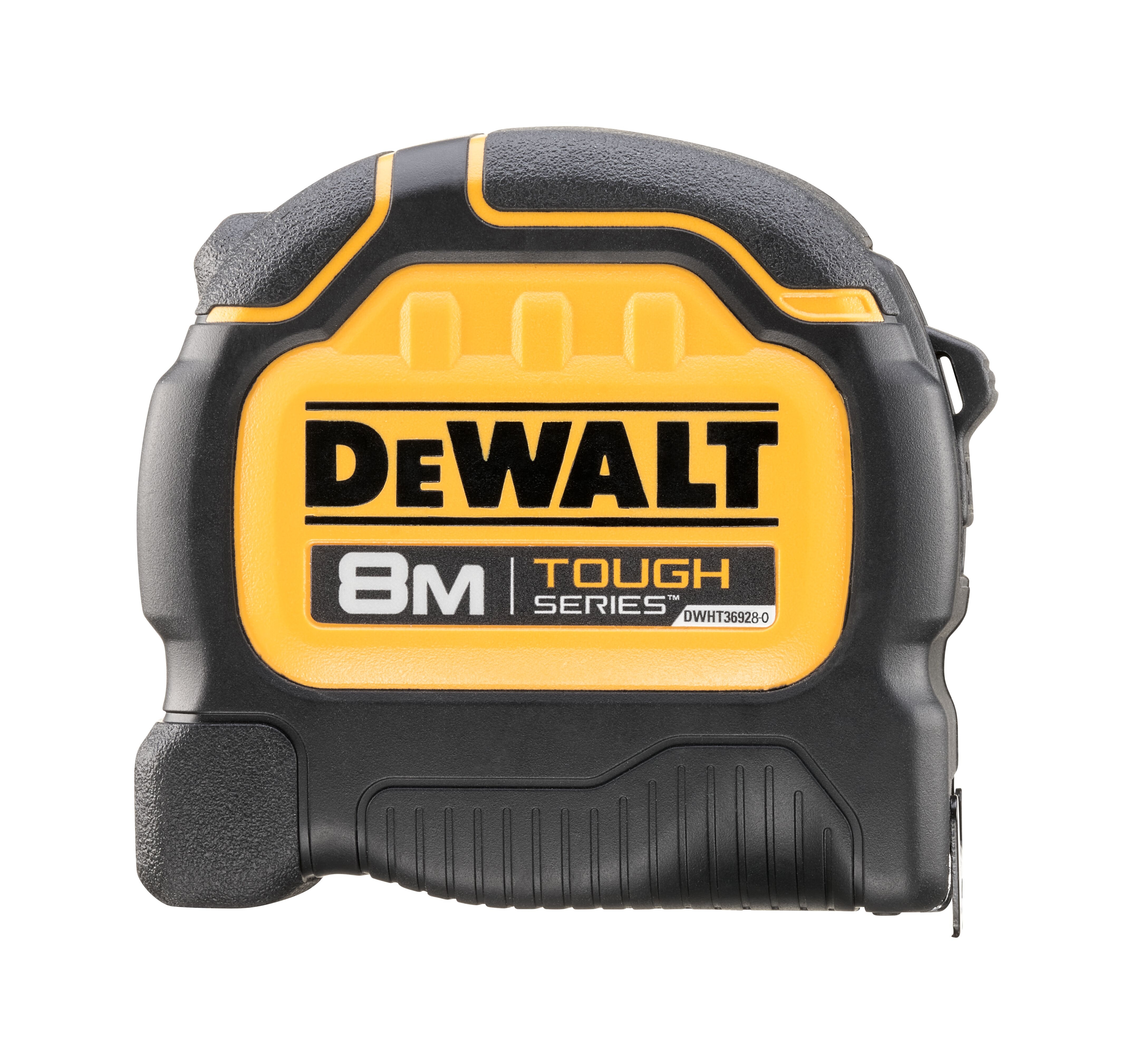 Dewalt DWHT36928-0,  Bandmaß Tough Tape 8m, Bandmaß Tough Tape 8m x 32mm  Fallschutz bis 30m BladeArmor