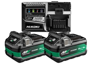 HIKOKI UC18YSL3WHZ, 36V Booster Pack, 14,4-36 Volt Ladegerät, 2.5Ah Slide Akku