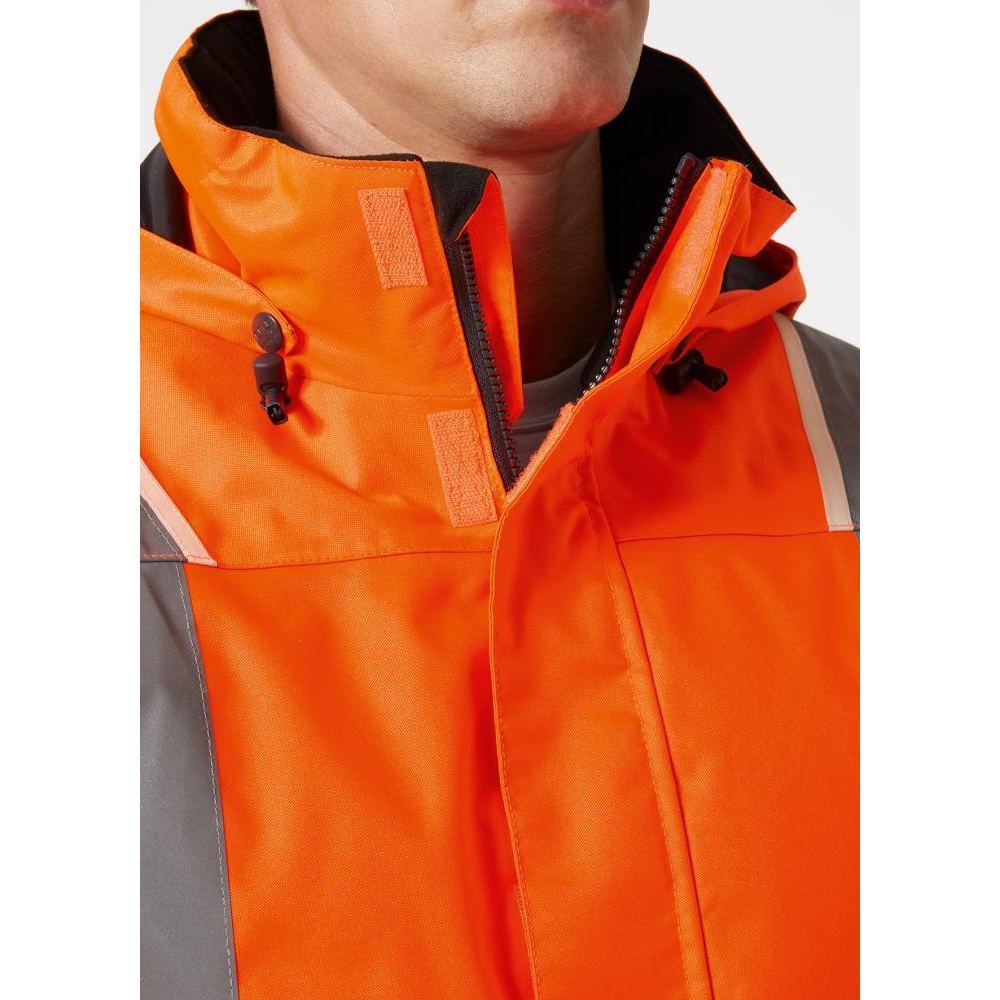 Warn-Winterjacke UC-ME orange, Gr.M