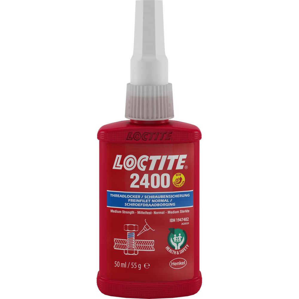Loctite 2400 Schraubensicherung hochfest BO 50ML EGFDSchraubensicherung Henkel