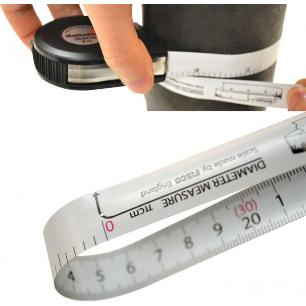 Taschenbandmaß Talmeter 2mx13mm weiß Hultafors