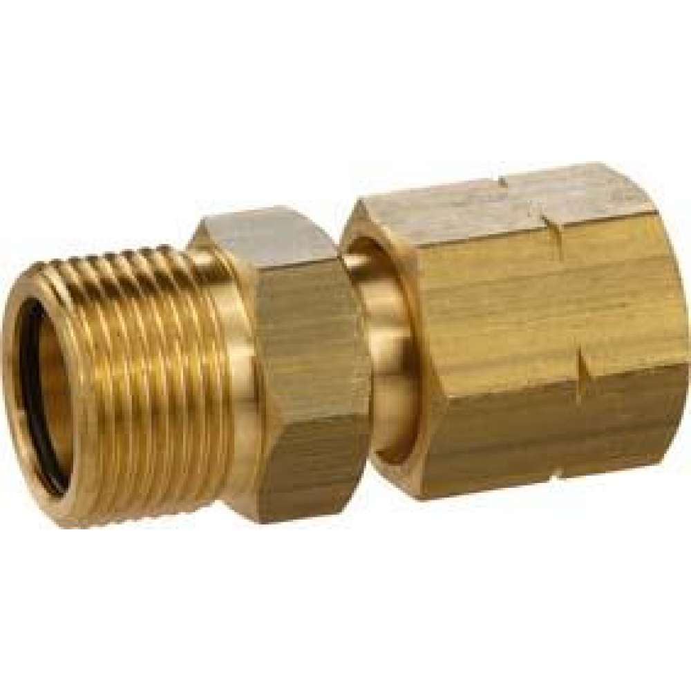 Mitteldruckregler mit Leckgassicherung Typ MD-LGS und Zubehör Geräte-Anschlussadapter AG M22 x 1,5 LH G 3/8" LH-ÜM GOK