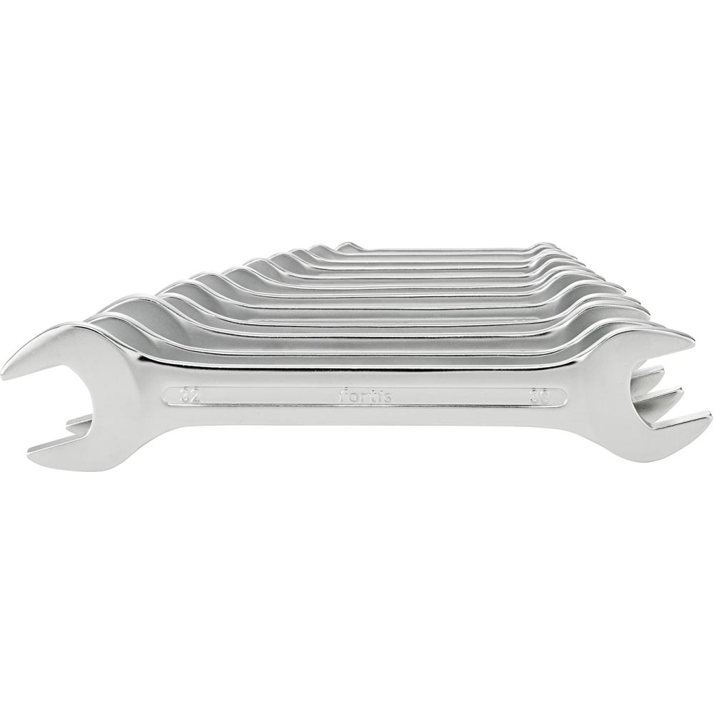 Doppel-Maulschlüssel-Satz Doppelmaulschlüssel-Satz DIN3110 6-32mm 12-teilig in Karton FORTIS