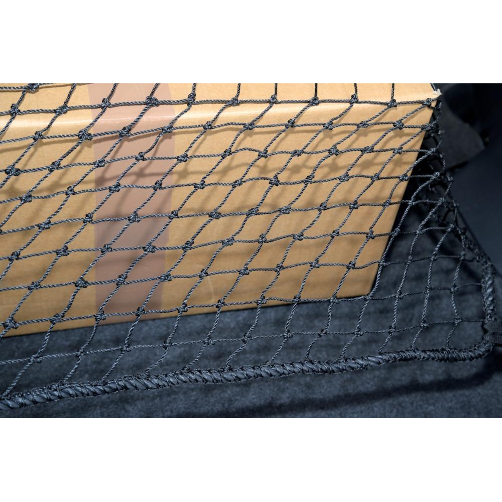 Abdecknetz für Pkw, Anhänger und Pritsche 2,5x3,5 m MW 35 schwarz ohne Gummi