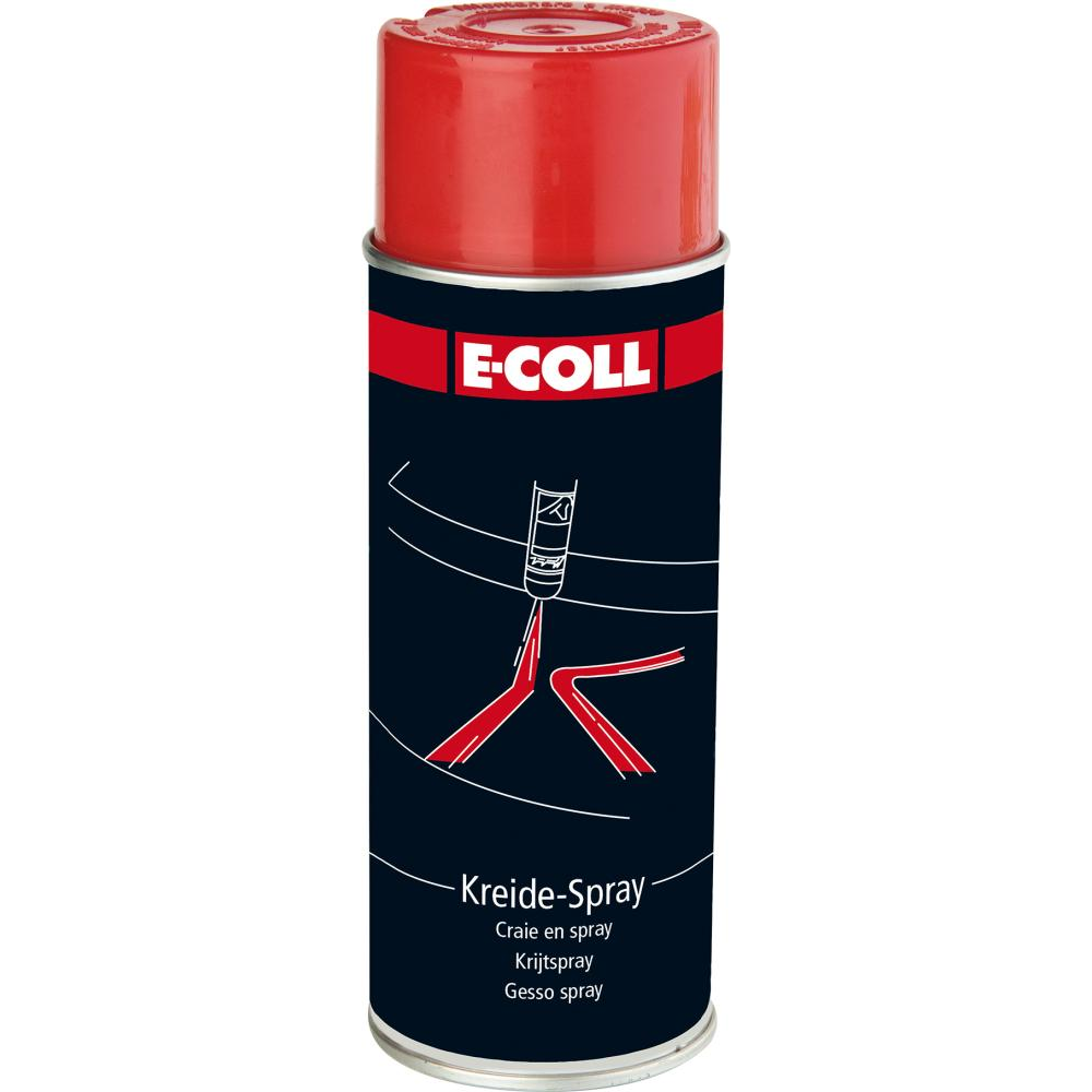 Kreidespray 400ml rot E-COLL