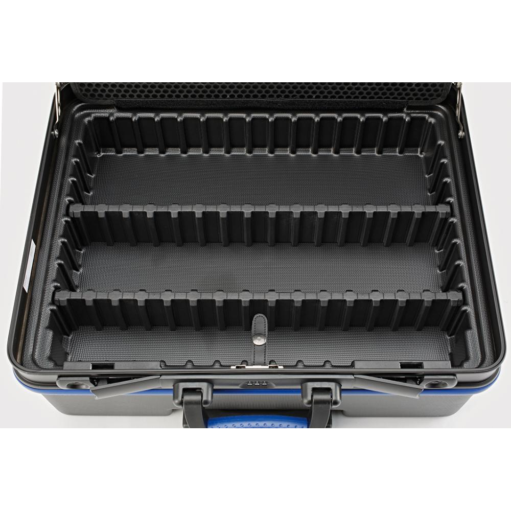 Werkzeugtrolley 485x350x195mm ABS Tafel mit EinsteckmodulenFORUM