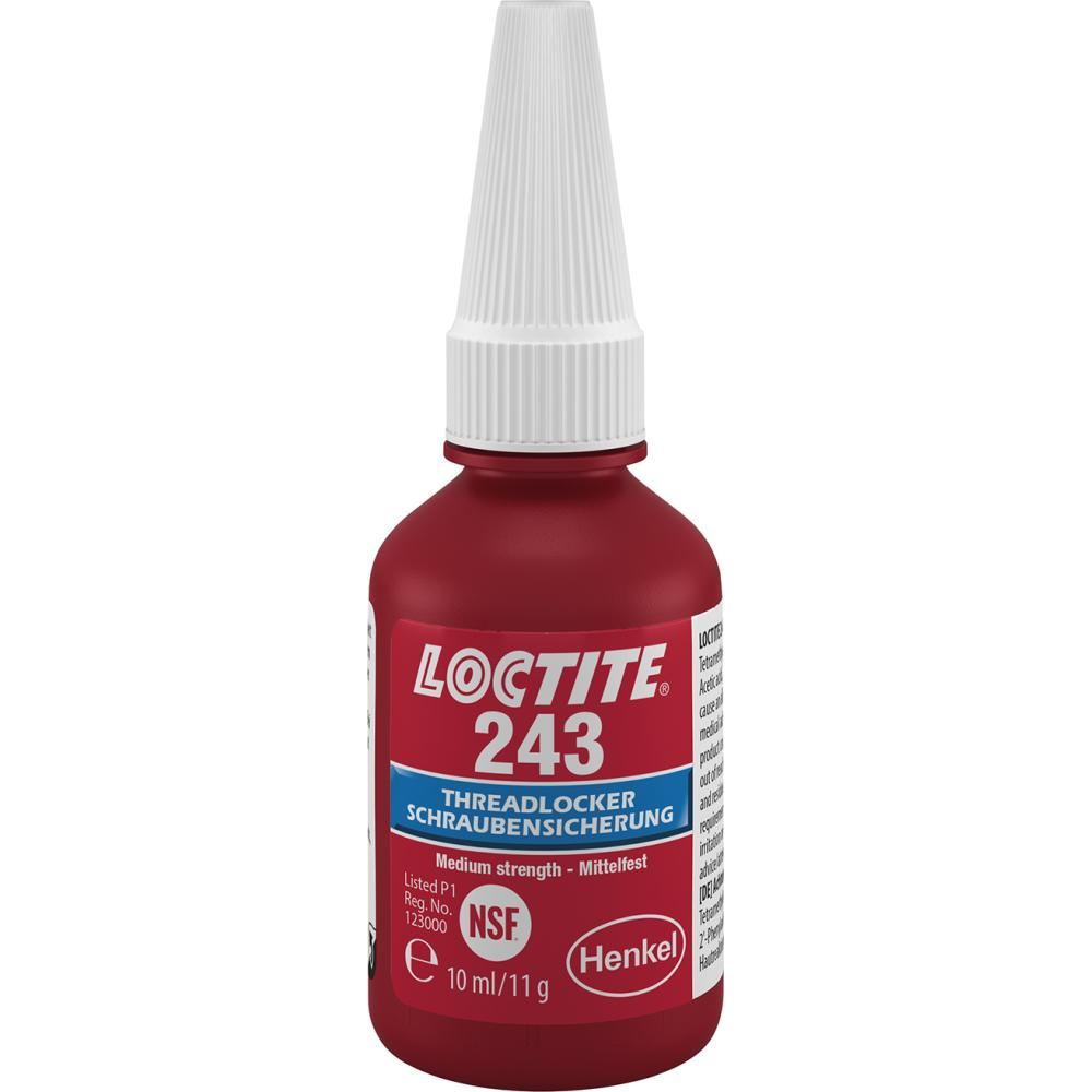 Loctite 243 Schraubensicherung mittelfest BO10ML EN/DE Henkel
