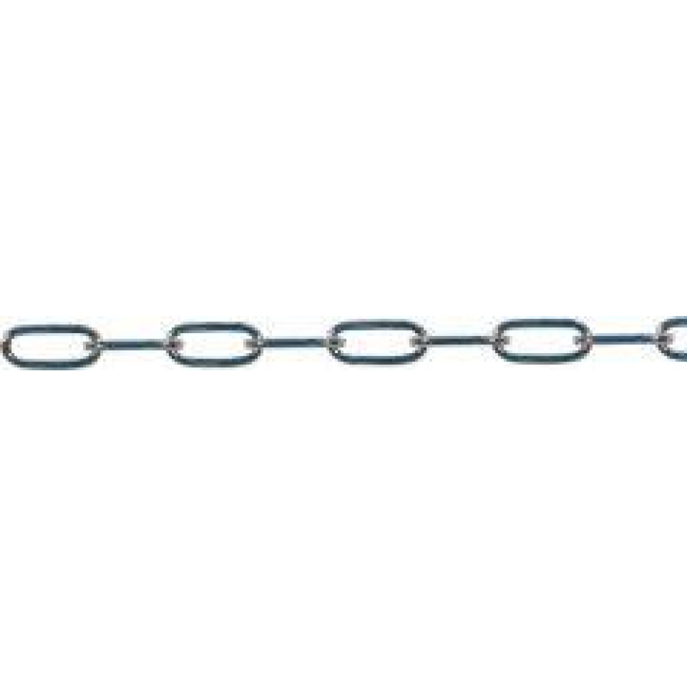 Zierkette 2,0mm Runddraht weiß-lackiert PÖSAMO Ro.40m (170x93)