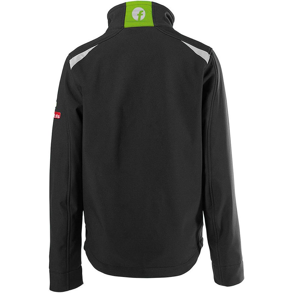 Kids Jacke Gr146-152 schw./limegreen FORTIScke 24, /limegreen,Gr146-152