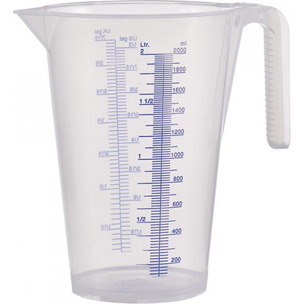 Messbecher Polypropylen Nenninhalt 1l transparent PRESSOL