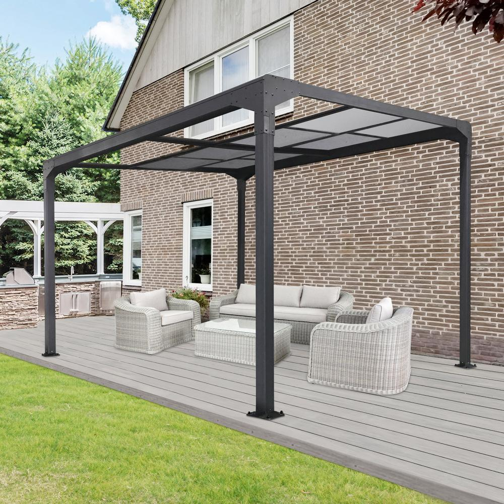 Terrassenüberdachung AIR 2 Pergola Air4 Pfosten400 x300 x 200/254 cm Beschaff ungsartikel