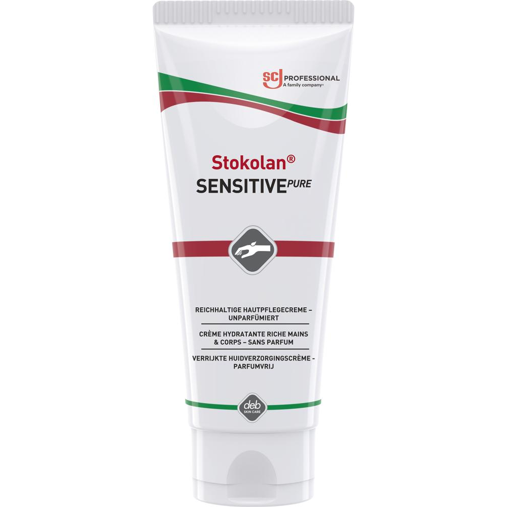 Hautpflege Stokolan Sensitive PURE Hautpflegecreme 100 ml Tube empfindliche Haut