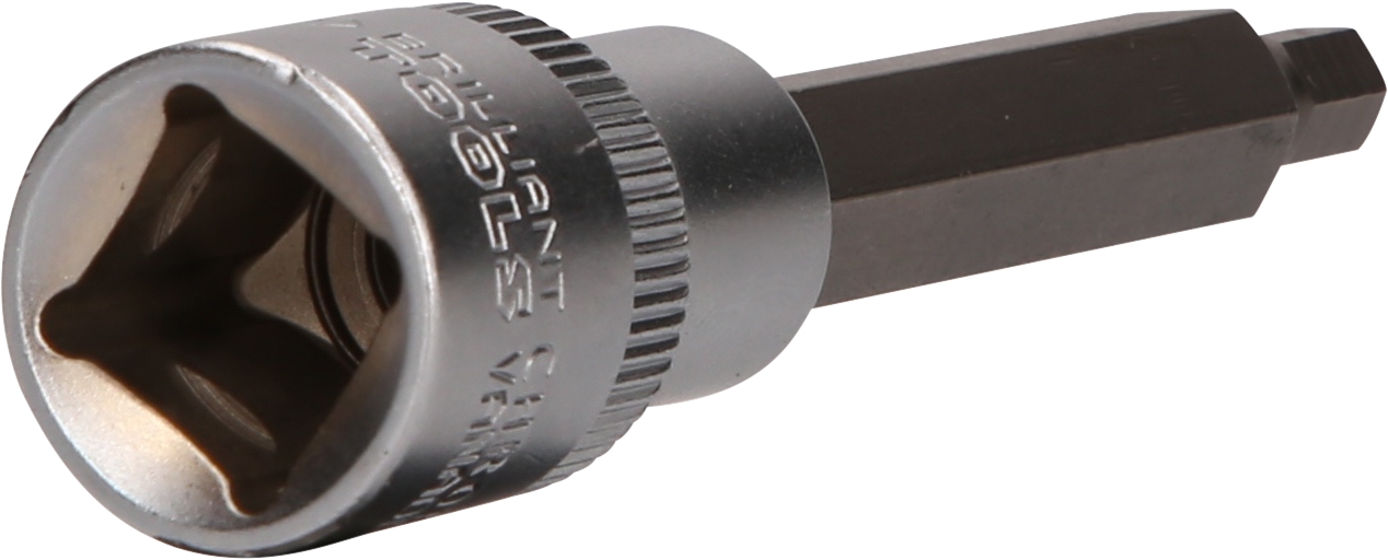 Brilliant Tools  1/2" Innensechskant Bit-Stecknuss, 100 mm lang, 6 mm
