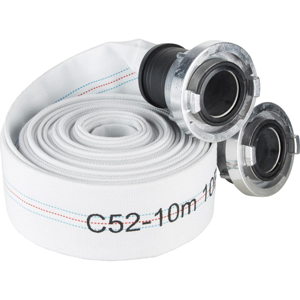 Bau-Flachschlauchleitung, mit STORZ-Kupplung Bauflachschlauch Storz m. C-Kupplung, 52mm 20m