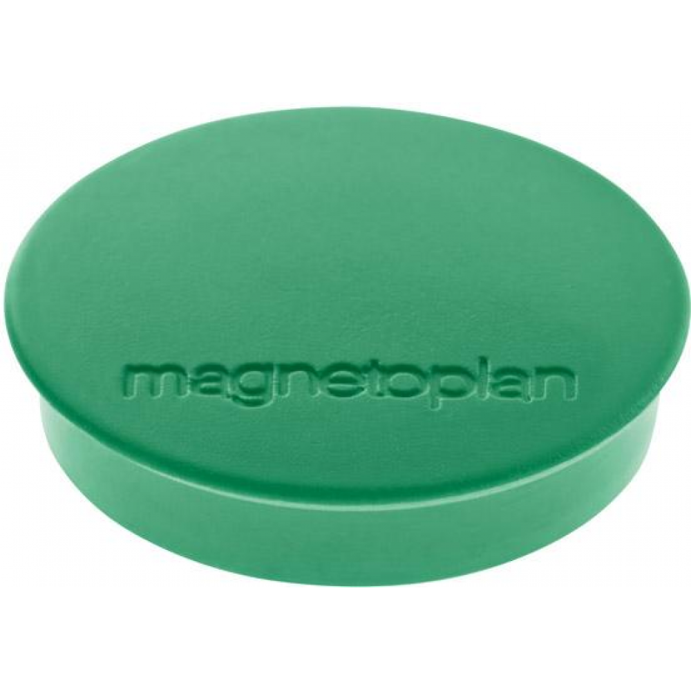 Organisationsmagnet Discofix Standard, 700 g Haftkraft Magnet D30mm VE10 grün