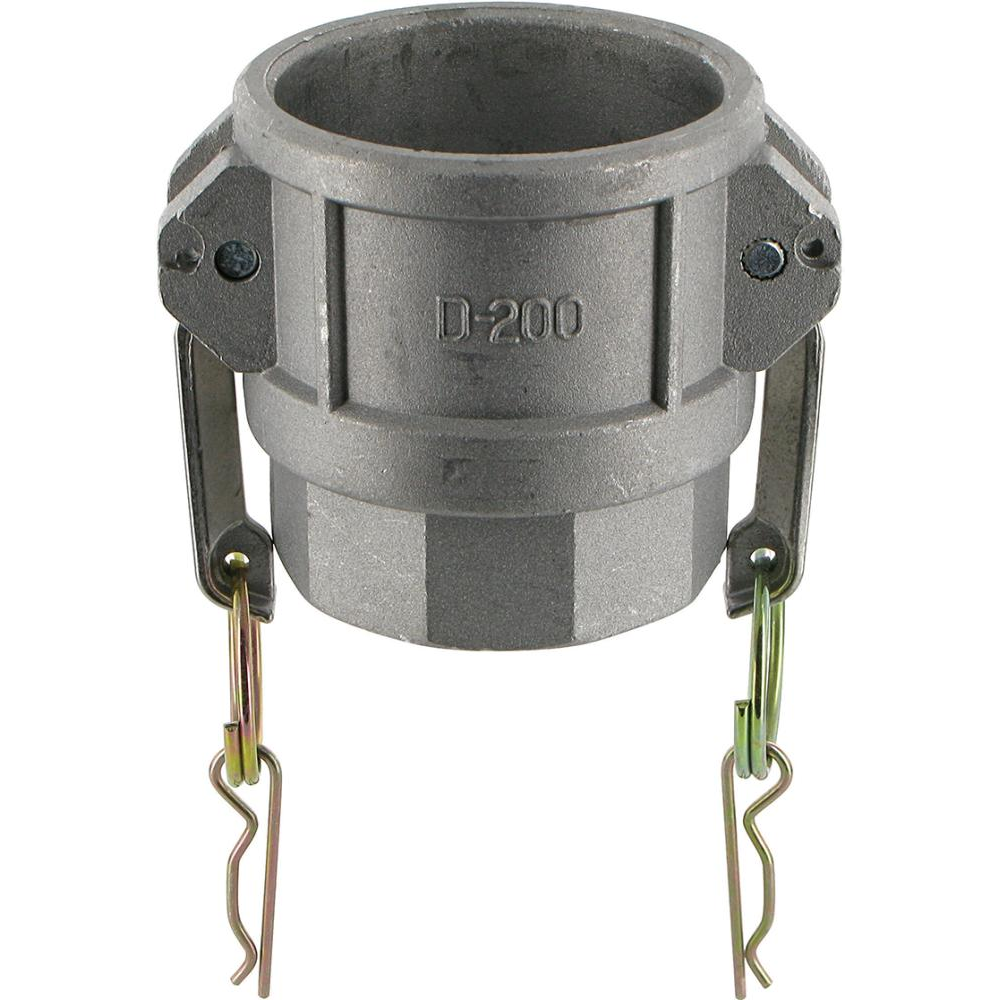 Kamlok-Kupplung, Mutterteil Typ D, mit Innengewinde Kamlok DN25 IG, 1 Alu"
