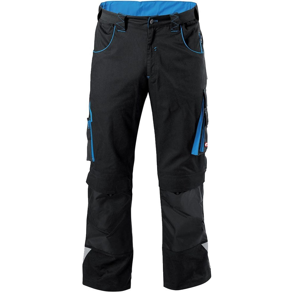 Bundhose twenty-four FORTIS H-Bundhose 24, schwarz/türkis, Gr. 29