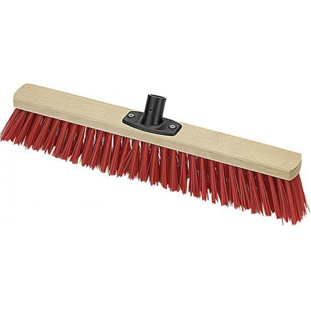 Industriebesen, Elaston, mit Stielhalter Saalbesen 50 cm Power Stick