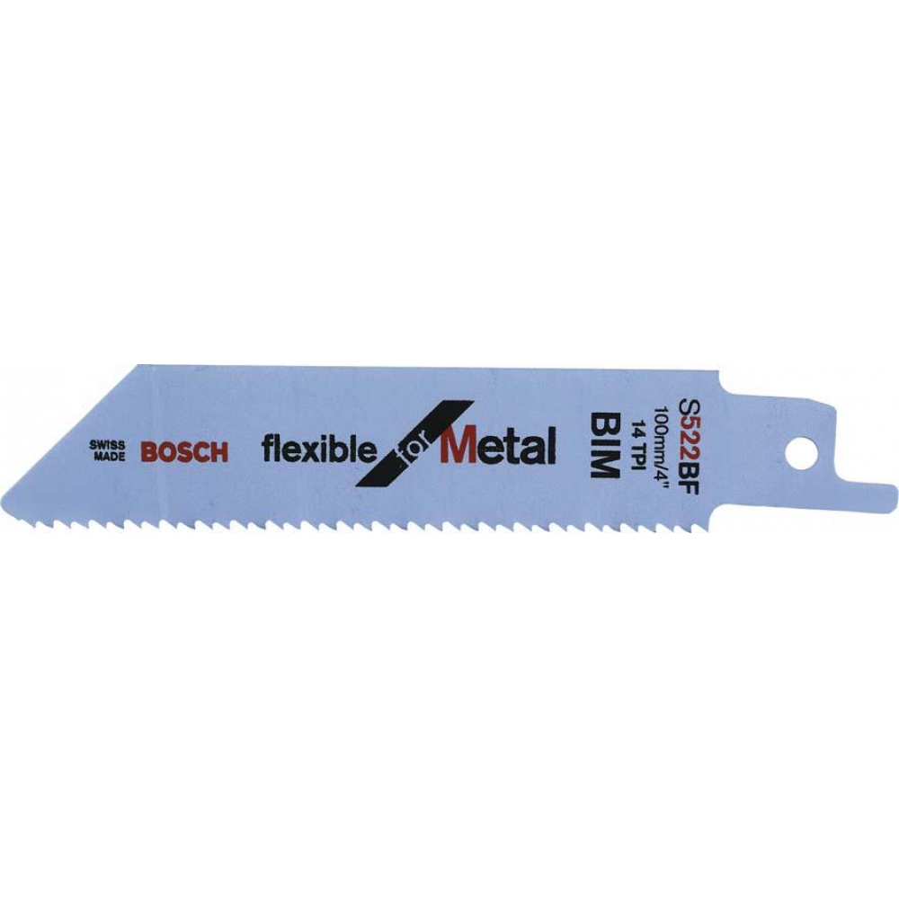 Säbelsägeblatt S 522 BF für Metall Bosch VE  5 Stück Flexible for Metal