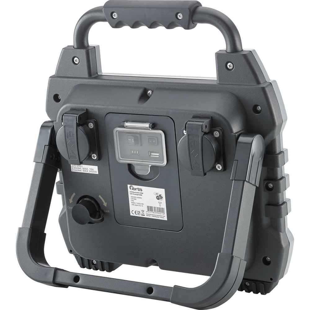 LED-Arbeitsleuchte, 60 W, mit Dualsystem Arbeitsleuchte 60Watt 1000 Lumen FORTIS