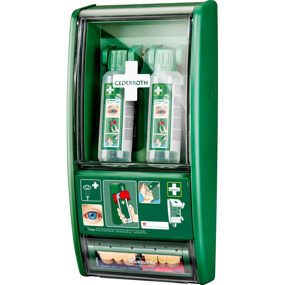 Augenspülstation in, 2 x 500ml Flaschen