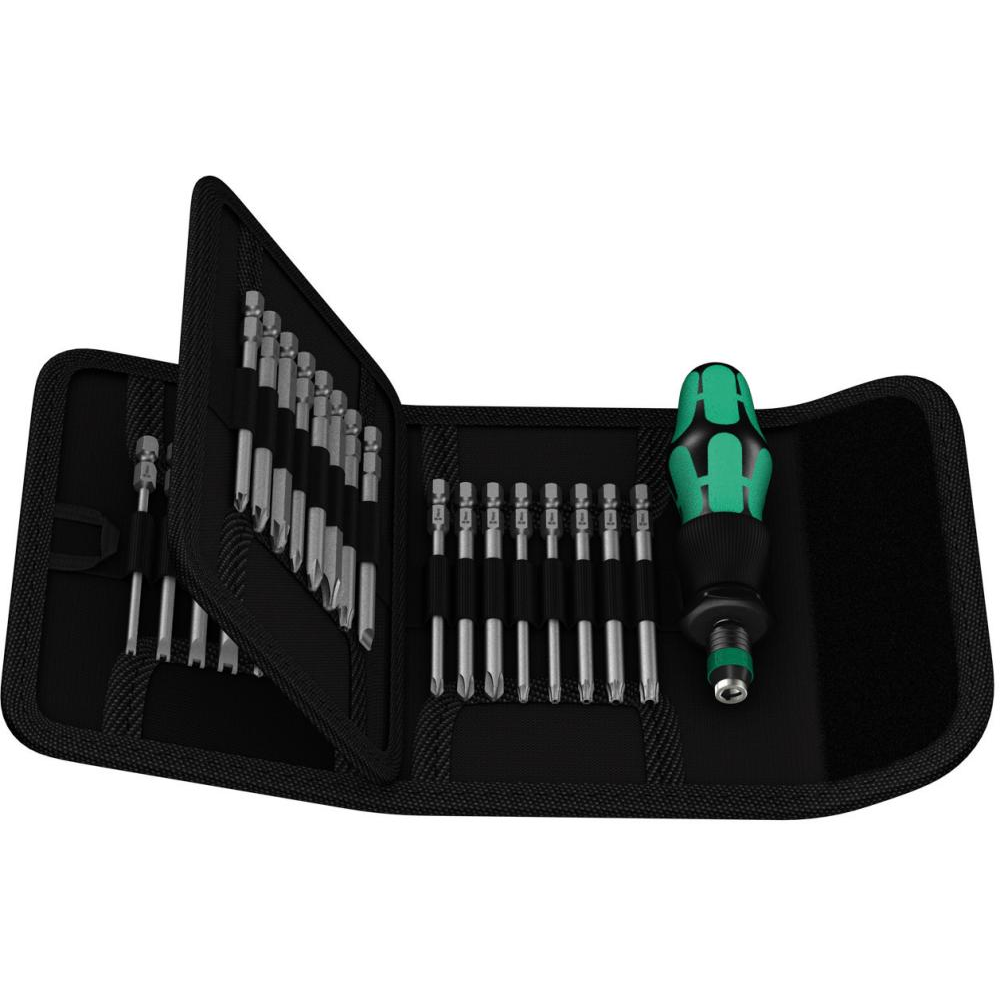 Bit-Sortiment Kraftform Kompakt 62 Bit-Satz Wera