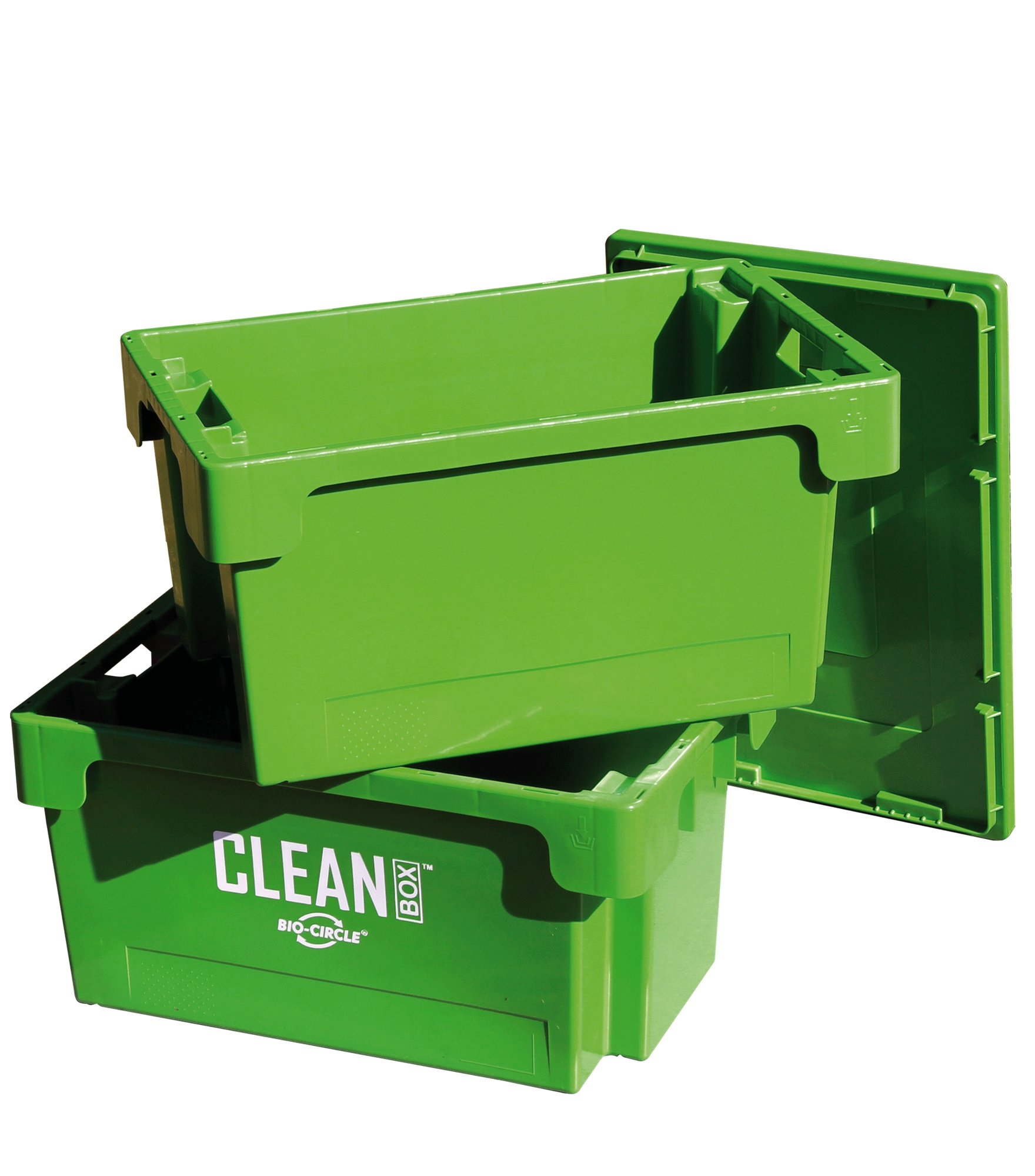 BIO-CIRCLE Reinigungsbox CLEAN BOX mit Deckel und Tauchkorb