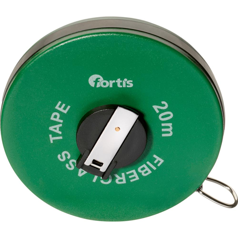 Kapselbandmaß, Fiberglasband 20mx15 mm FORTIS