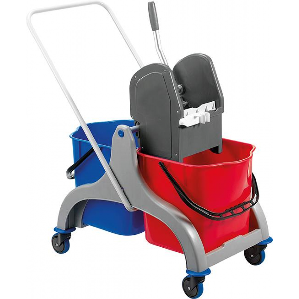 Reinigungswagen Lucky Max Doppelfahreimer Max690x420x900mm 2x25l