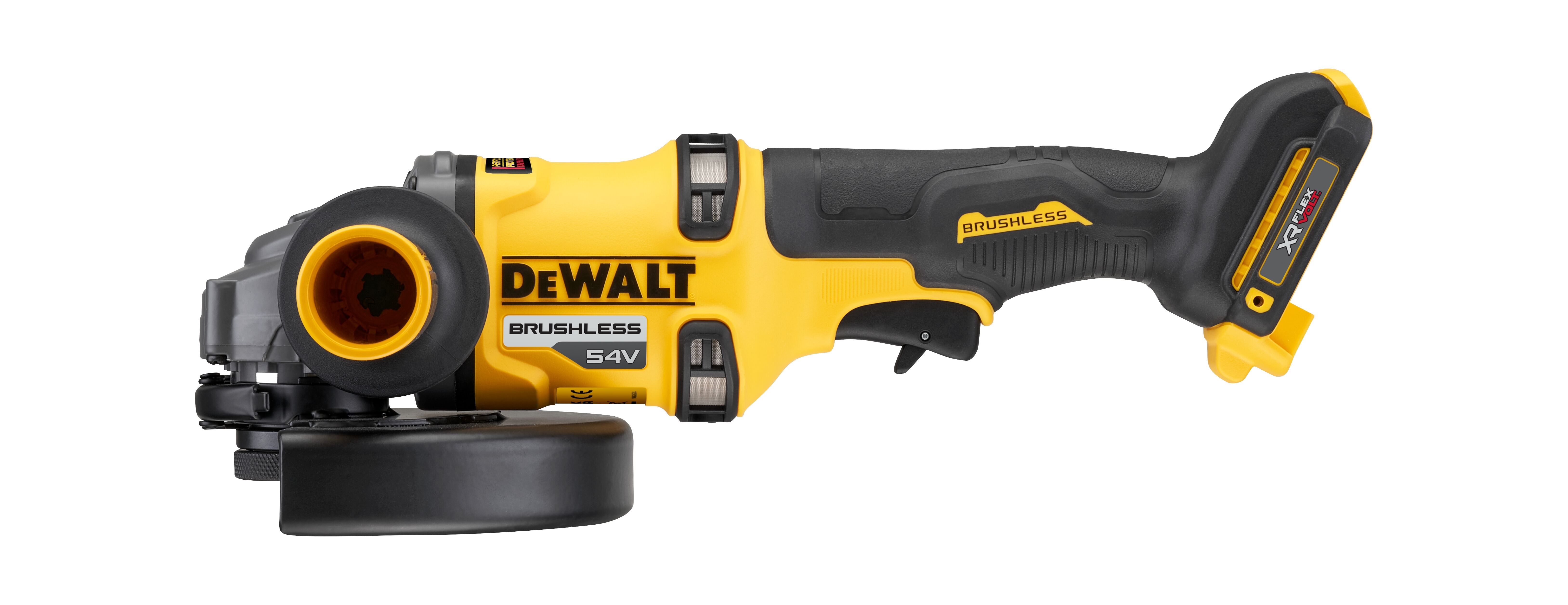 Dewalt DCG440N-XJ,  Akku-Winkelschl. 180mm, 54V, Basisv., 54 Volt XR FLEXVOLT Akku-Winkelschleifer 180mm - Basisversion