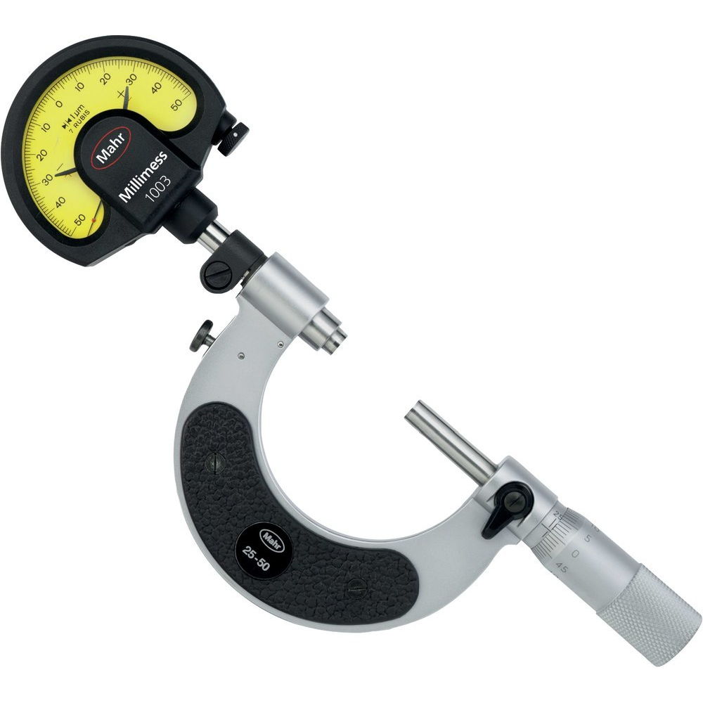 Feinzeiger-Messschraube 50-100mm HM MAHR