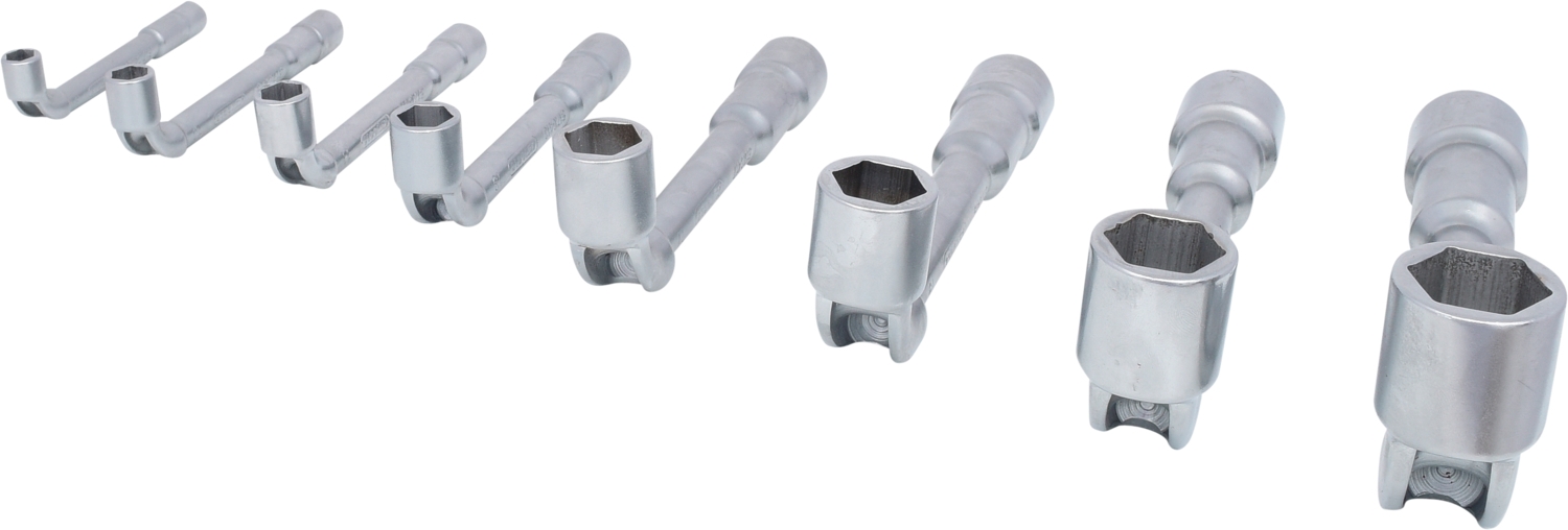 KSTOOLS ULTIMATEplus Doppel-Steckschlüssel-Satz, gekröpft, 8-tlg