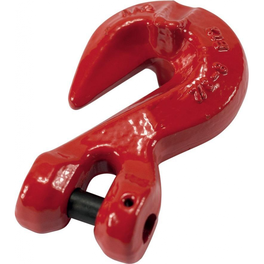 Verkürzungshaken 8mm 5/16 DIN EN 1677-1 Stahl rot