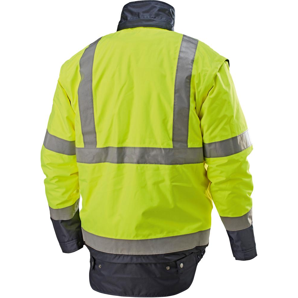 Warnjacke Gr.4XL gelb-marine FORTIS