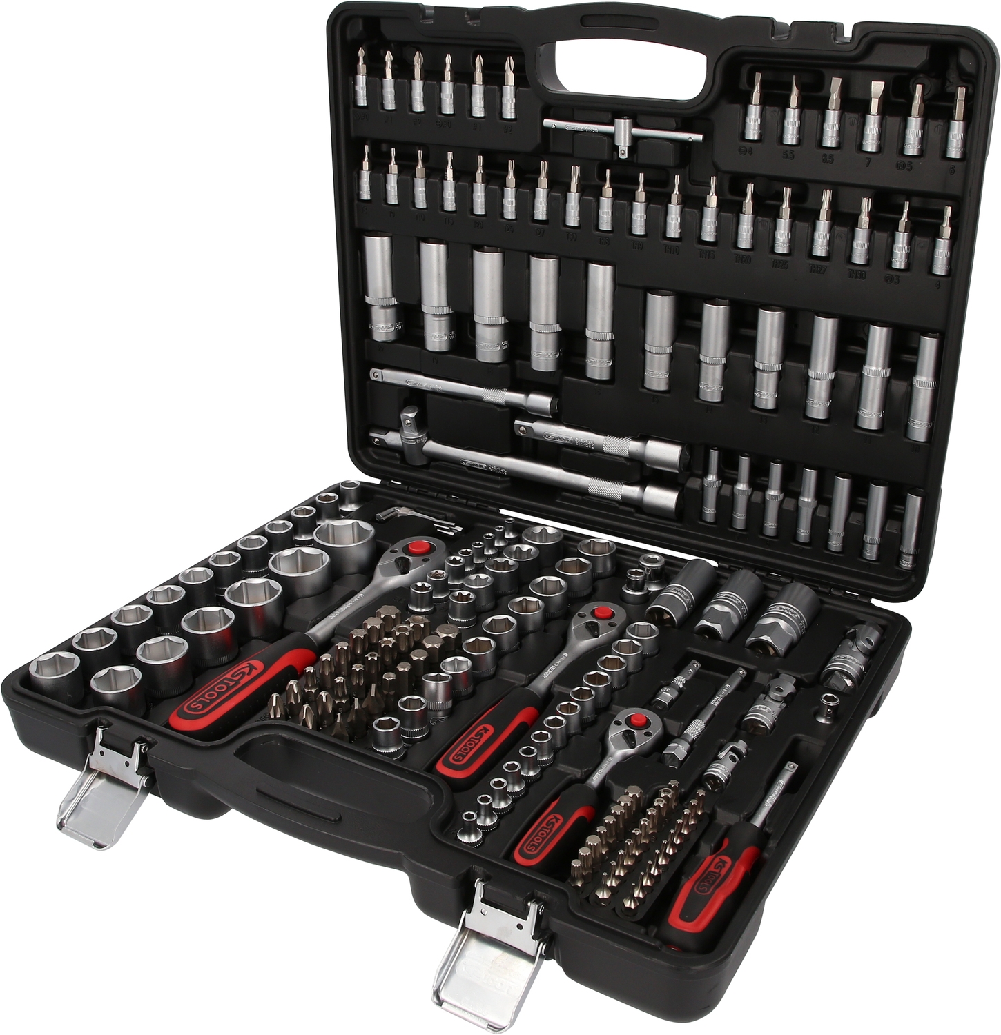 " Steckschlüssel-Garnitur 1/4""+3/8""+1/2""179-teiligK"S Tools