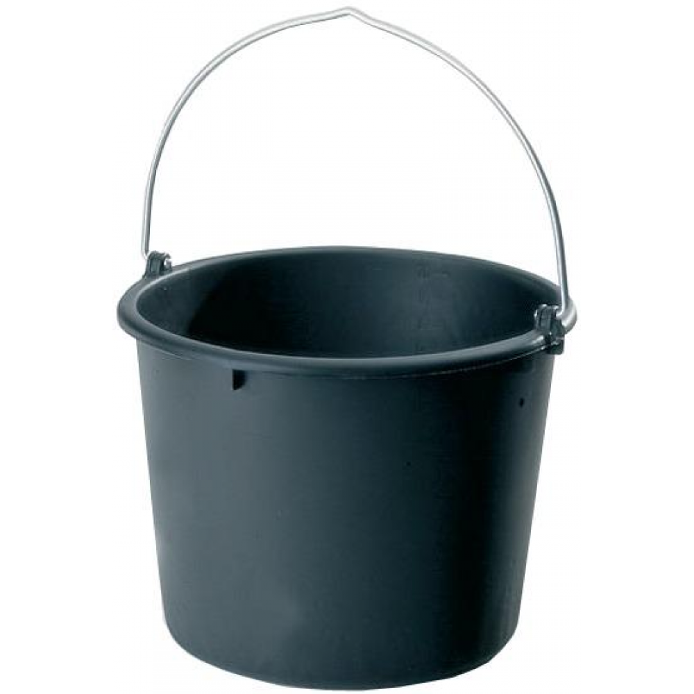 Baueimer Profi-Line Polyethylen- Regeneratg. schwarz 10 l
