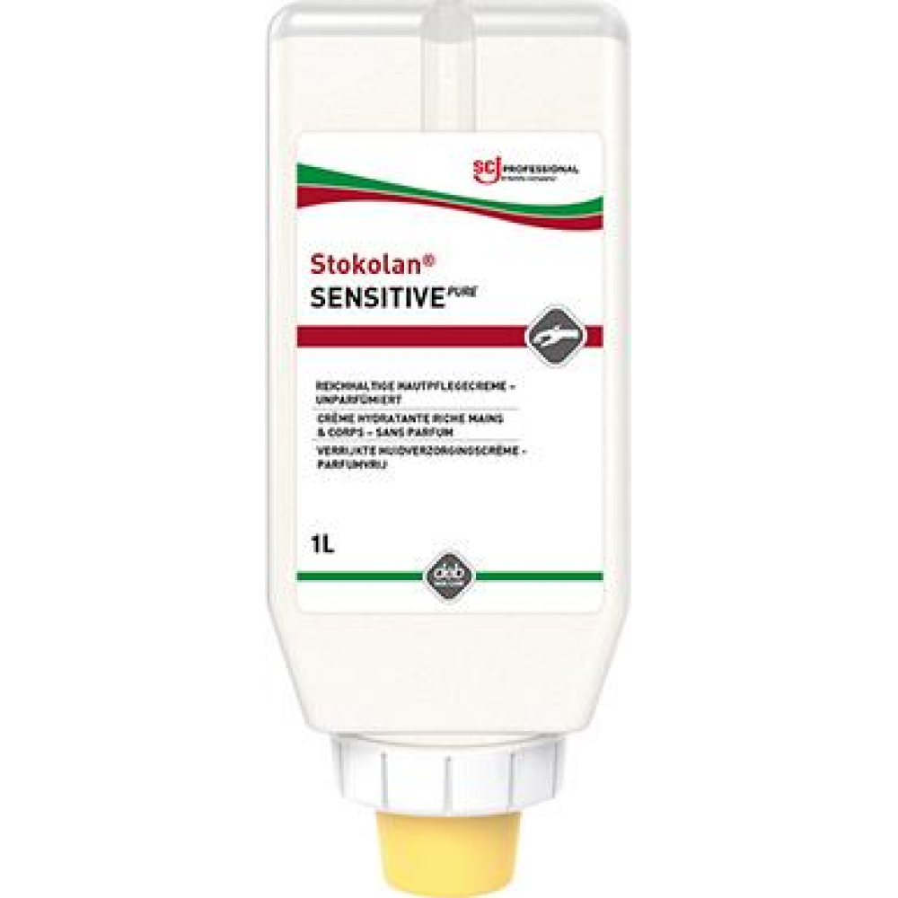 Hautpflege Stokolan Sensitive PURE Hautpflegecreme 1.000 ml Softflasche empfindliche Haut