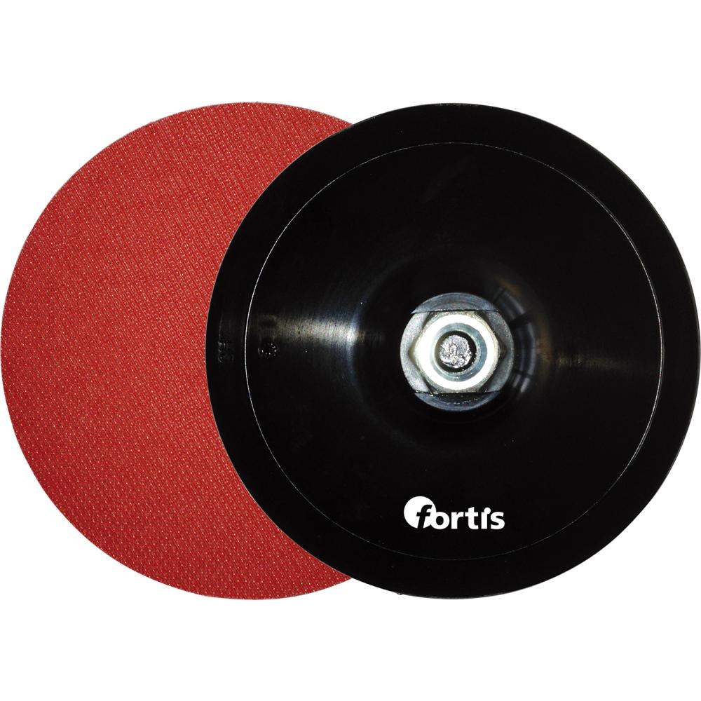 Stützteller für Klett-Schleifscheiben M14 Klett, 125 mm FORTIS