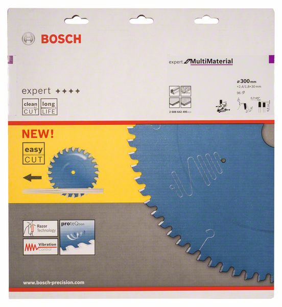 HM-Kreissägeblatt 300x2,4/1,8x30 96Z TCG BoVE à 1 StückExpert f Multi Material 