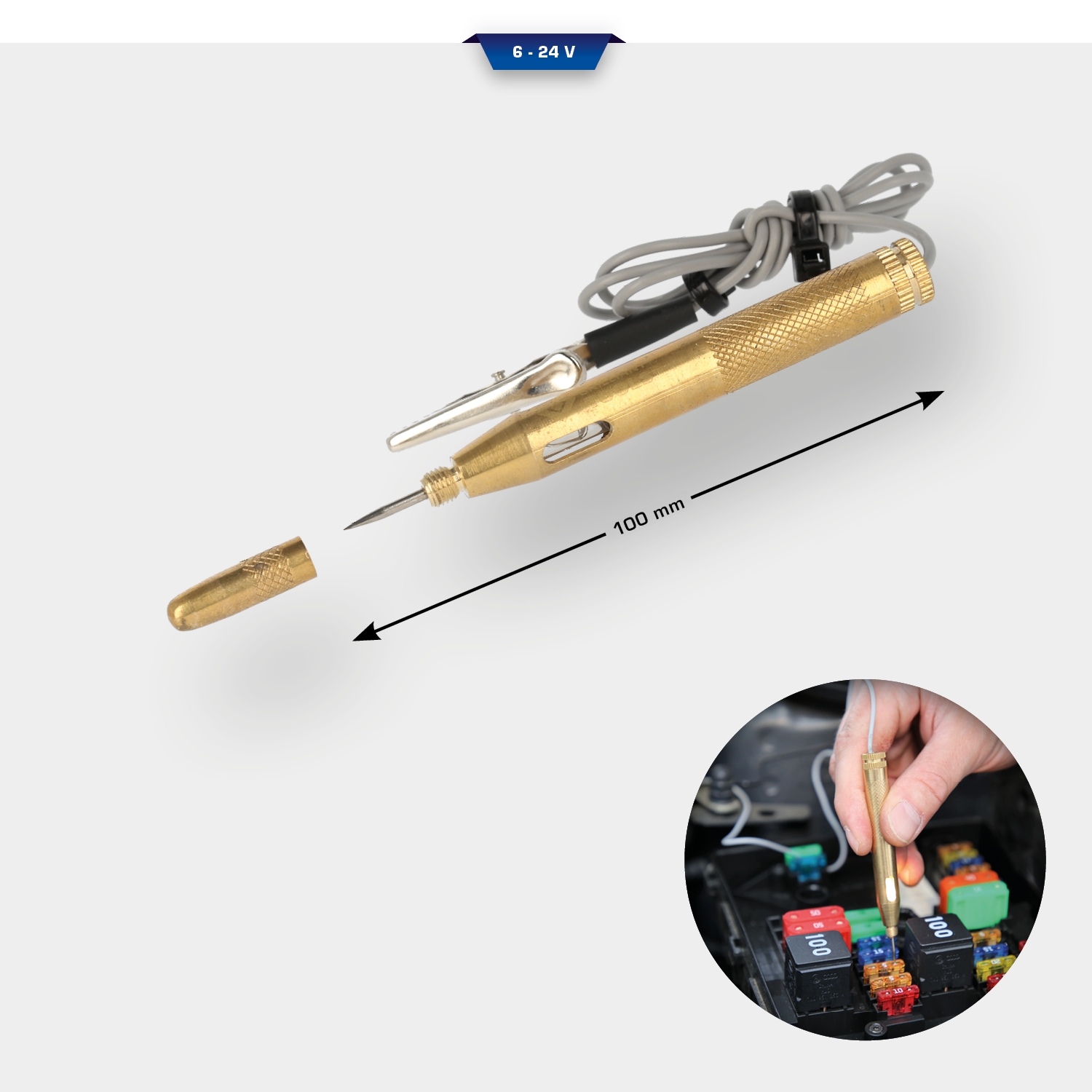 Brilliant Tools  Prüflampe 6 - 24 V