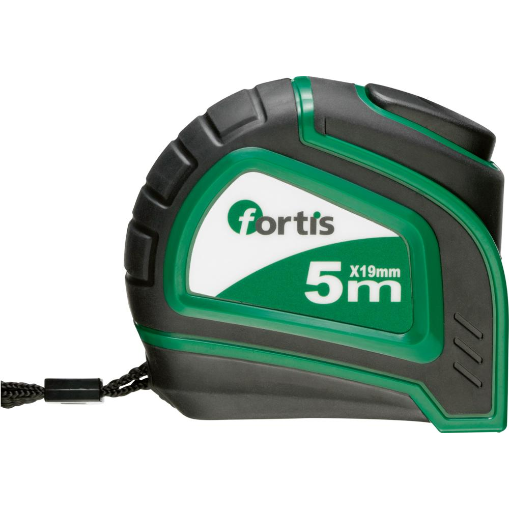 Taschenbandmaß mit Bandstopp 5mx19 mm FORTIS