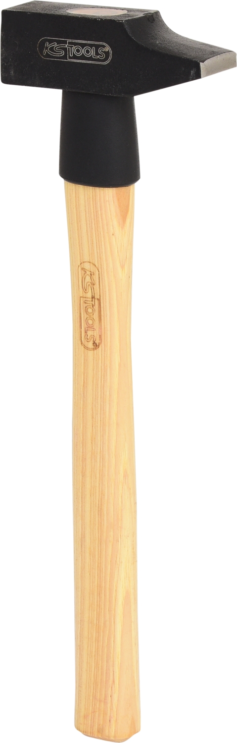 KSTOOLS Schlosserhammer, Hickory-Stiel, französische Form, 250g