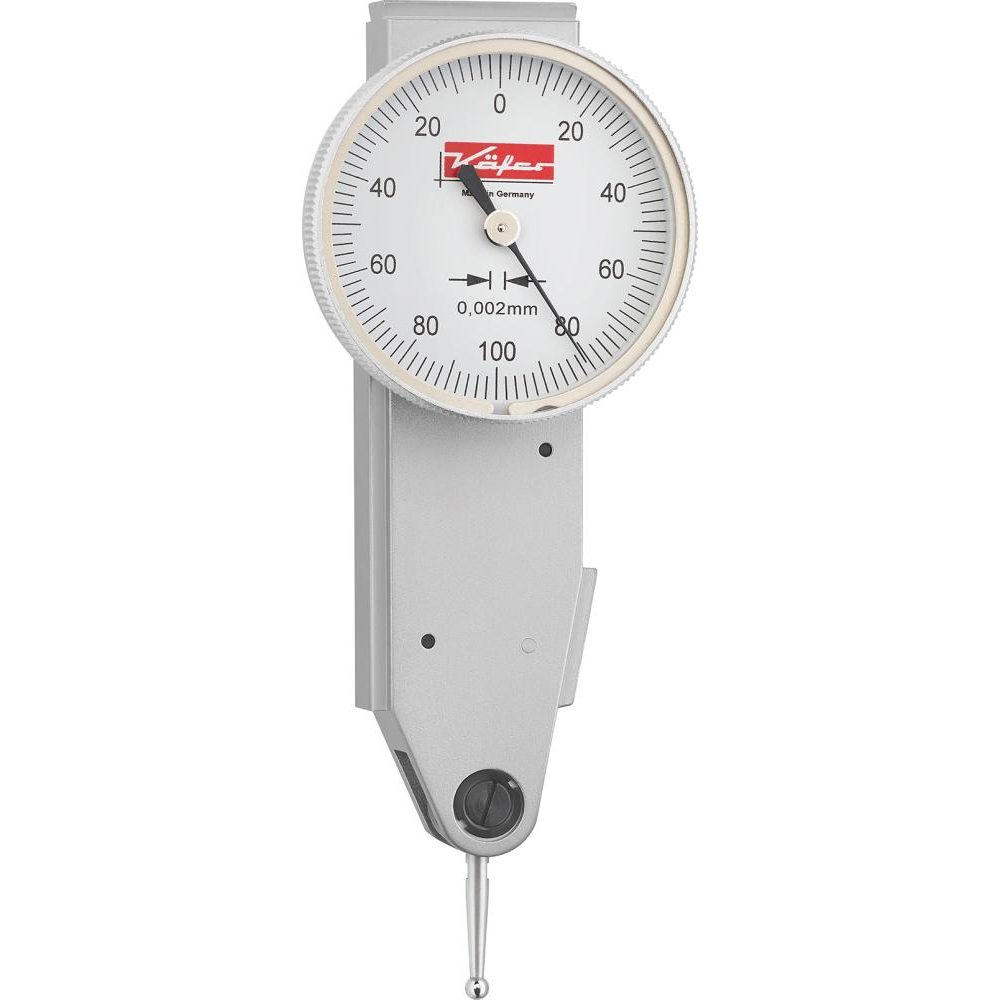 Fühlhebelmessgerät, Form B 0 2mm,40mm /KÄFER